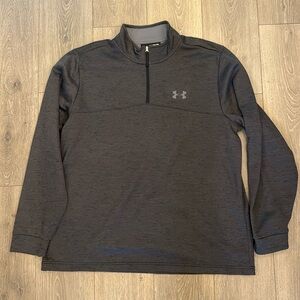 Men’s 3XL Under Armour Cold Gear 1/4 Zip Fleece Lined Top
